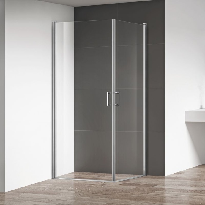 Душевой уголок RGW Leipzig LE-30 80x80x195 профиль хром 06123008-11 - 0