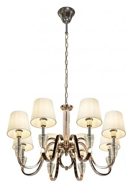 Подвесная люстра iLamp Alesti P2424-8 Nickel - 3