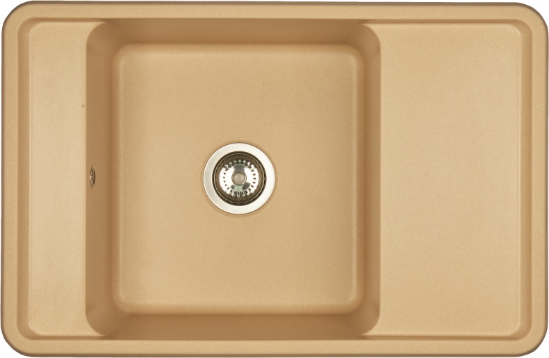 Мойка кухонная AQUATON Беллис 78 латте 1A725032BS260 - 0