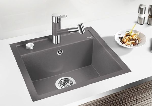 Мойка из гранита Blanco Dalago серый  514198 - 4
