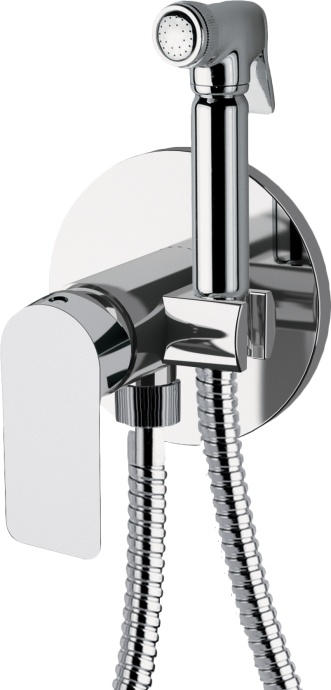 Гигиенический душ Remer Infinity I65 со смесителем, С ВНУТРЕННЕЙ ЧАСТЬЮ - 0