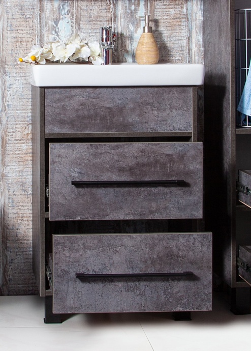 Тумба для комплекта Бриклаер Чили 60 цемент 4627125415210 - 2