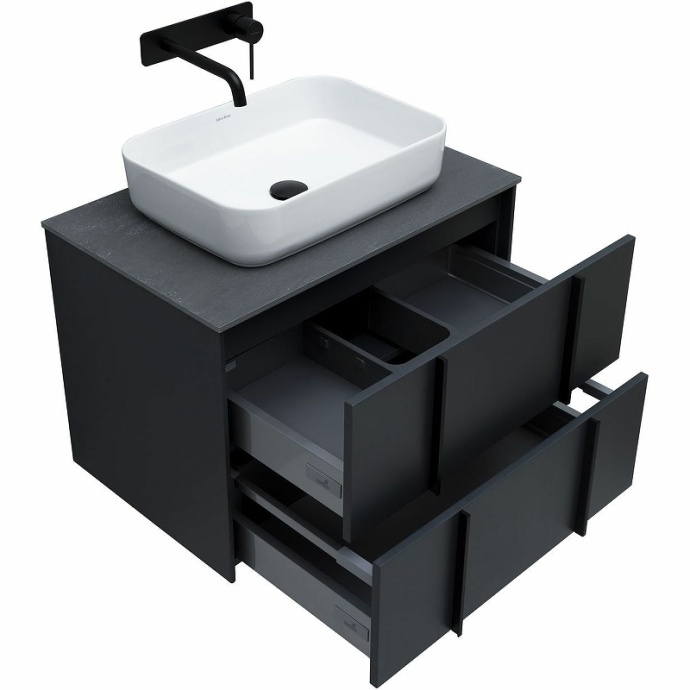 Тумба под раковину Allen Brau Reality 70 черный матовый 1.32004.AM - 7
