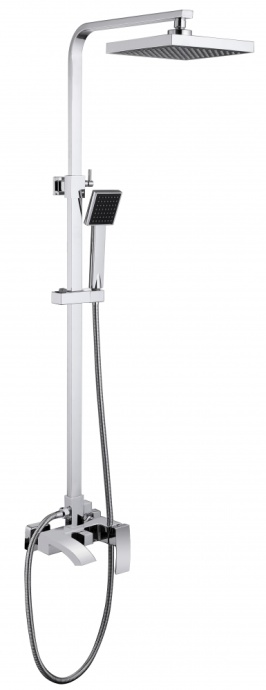 Душевая стойка ABBER Wasserfall с изливом, хром  AF8616 - 0