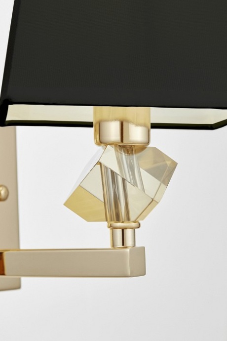 Бра LUMINA DECO Montero LDW 1249-1 GD+BK - 1