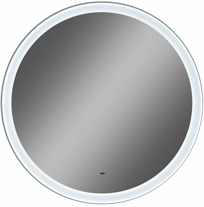 Зеркало круглое STWORKI Гриндстед 80 белое, с подсветкой ЗЛП2157 - 4