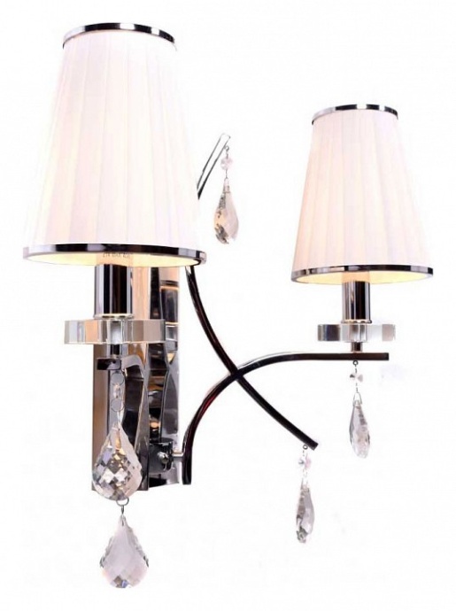 Бра LUMINA DECO Glamour LDW 66247-2 WT+CHR - 4