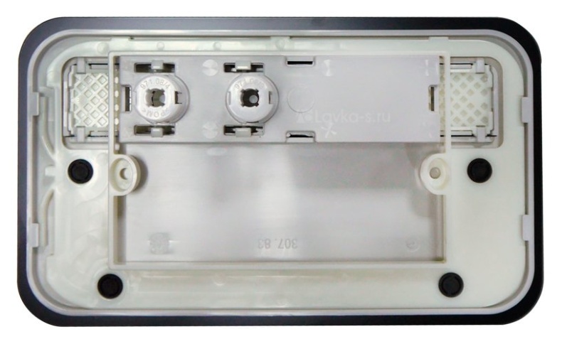 Кнопка смыва Villeroy & Boch Viconnect 922400RB черная глянцевая - 1