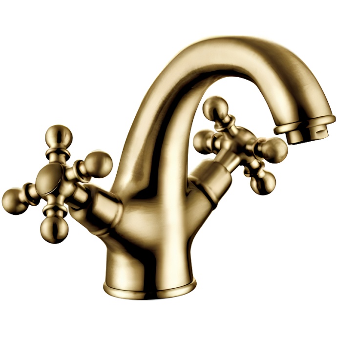 Смеситель для раковины Gappo бронза G1089-4 - 0