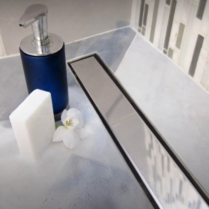 Душевой лоток Veconi Klasik 550 хром глянцевый V550K - 1