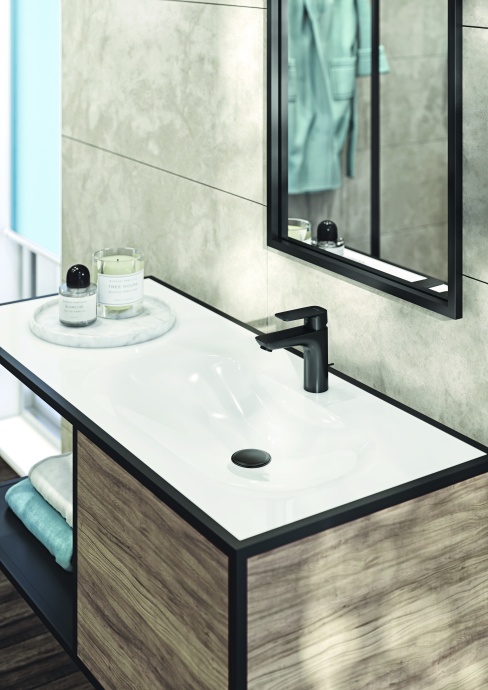 Смеситель для раковины Kludi Pure&Style 402903975 черный матовый - 2