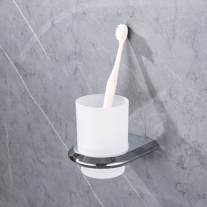 Стакан для зубных щеток Abber Nord хром AA1556 - 1
