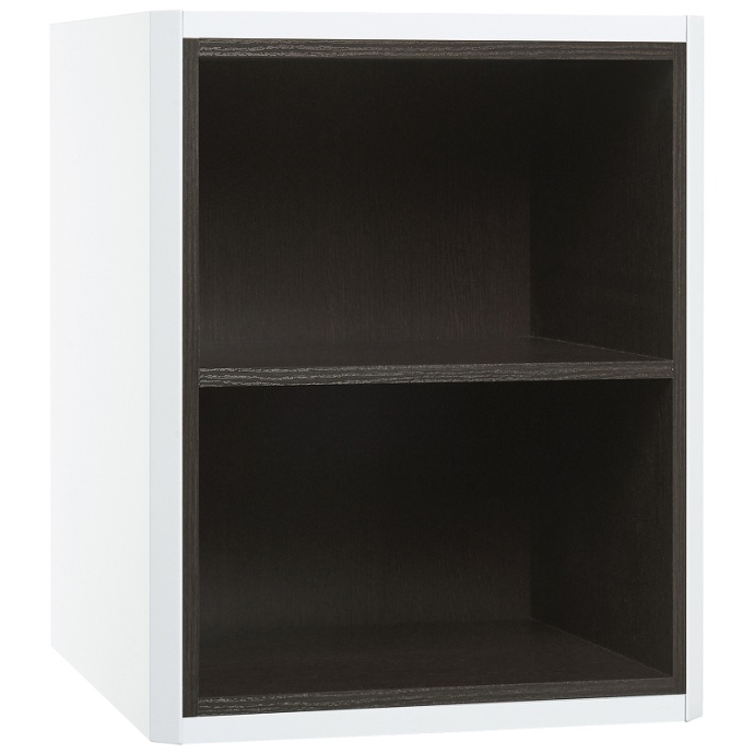 Модуль для тумбы Aquaton Брук 40 белый-темное дерево 1A201201BCDF0 - 0