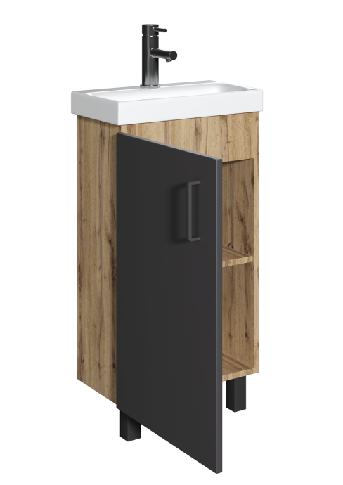 Комплект мебели Onika Тимбер 45 серый матовый, дуб сонома (104509) - 2