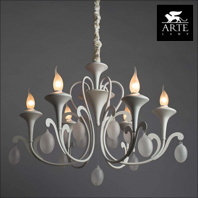Подвесная люстра Arte Lamp Montmartre A3239LM-6WH - 2