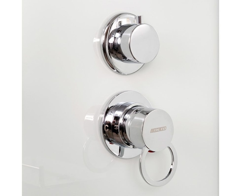 Душевая кабина DETO D10S с высоким поддоном, с сиденьем - 22