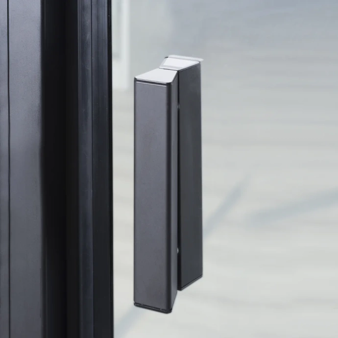 Душевой уголок Wasserkraft Elbe 120x100 профиль черный стекло прозрачное 74P10 - 4