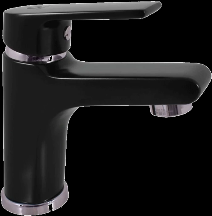 Смеситель для раковины Rav Slezak Colorado черный матовый - хром CO126.5CMATC - 0