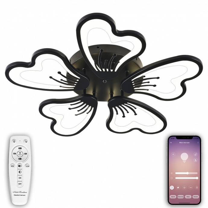 Потолочная люстра Natali Kovaltseva Innovation Style INNOVATION STYLE 83030 BLACK - 1