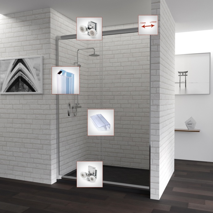 Душевая дверь RGW PA-016 350801615-11 - 1