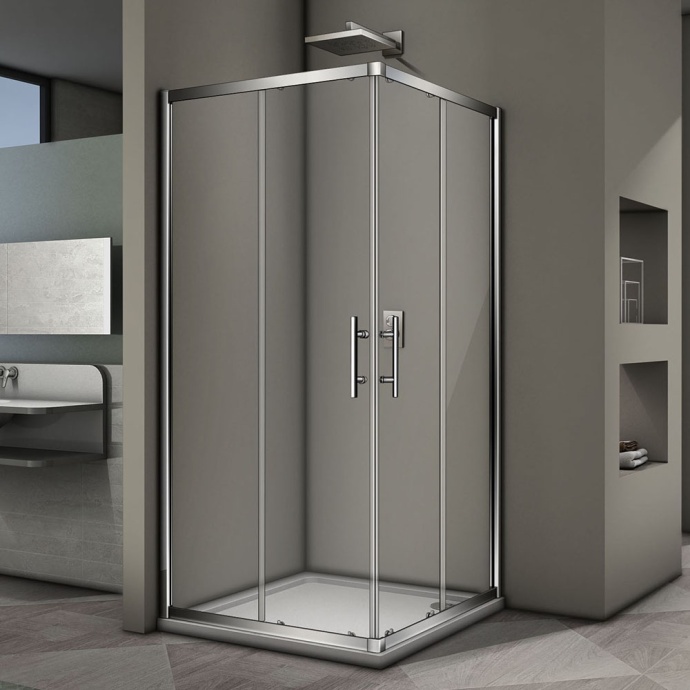 Душевой уголок Veconi Rovigo 100х100, хром  RV29-100K-01-19C3 - 0