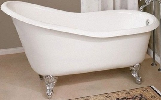 Чугунная ванна Magliezza Beatrice 153x77 см  BEATRICE CR - 1