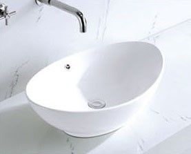 Раковина накладная Ceramalux N белый  9019 - 11