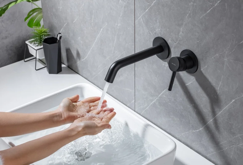 Смеситель для раковины Allen Brau Priority черный матовый 5.31030-31 - 2