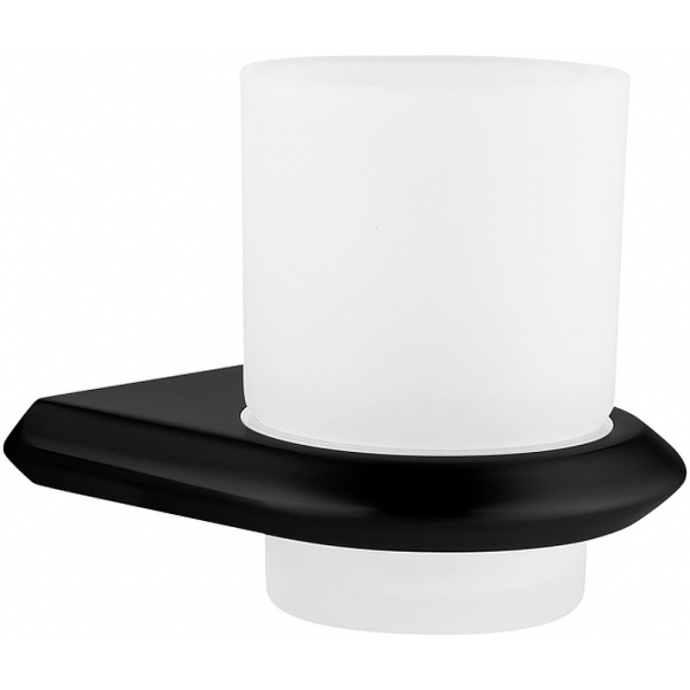 Стакан для зубных щеток Abber Nord черный матовый AA1556B - 0