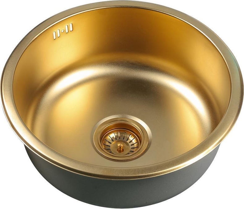 Мойка кухонная Zorg Inox Pvd SZR-450 bronze SZR 450 BRONZE - 0