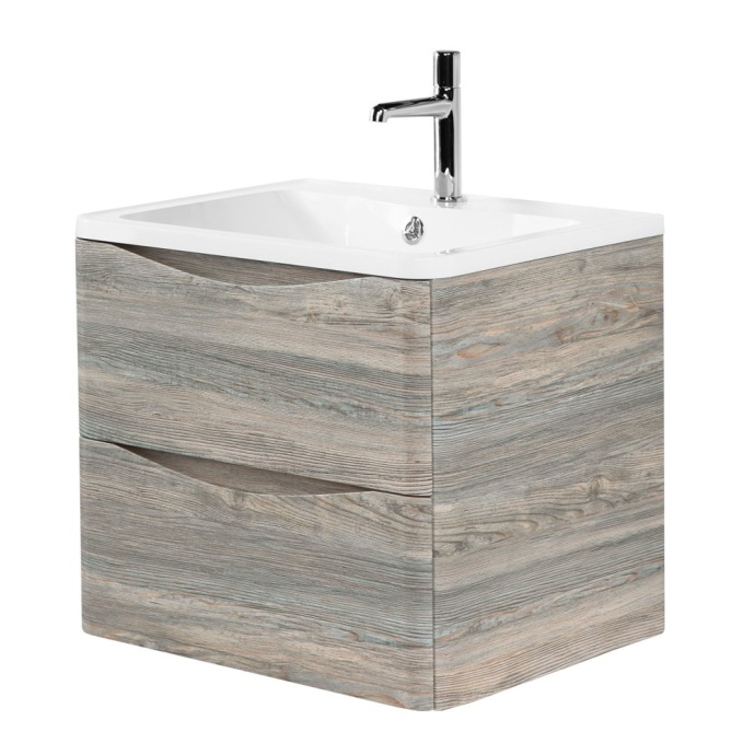 Тумба с раковиной BelBagno Acqua 60 светлое дерево - 1