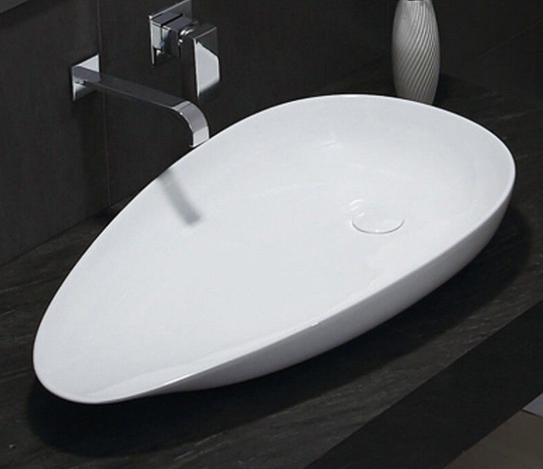 Раковина накладная Ceramalux N 76 белый  7862 - 3