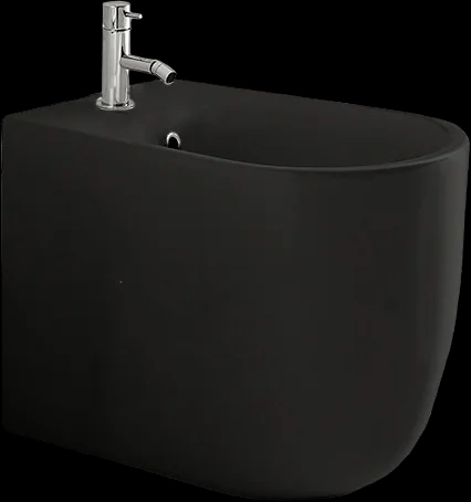 Биде напольное Kerasan Nolita черный матовый  532031*1 - 0