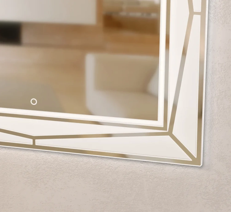 Зеркало Sanvit Геометрия 75 с подсветкой zgeo75 - 2