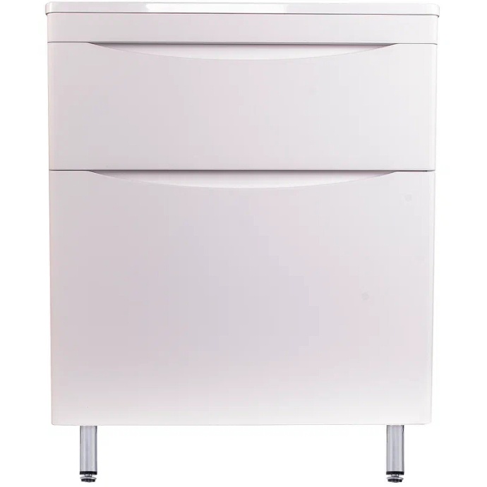 Тумба под раковину Style Line Бергамо мини 70 белая СС-00002310 - 0