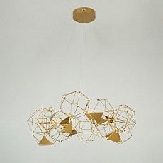 Подвесная люстра Eurosvet Uma 90369/12 медь - 1