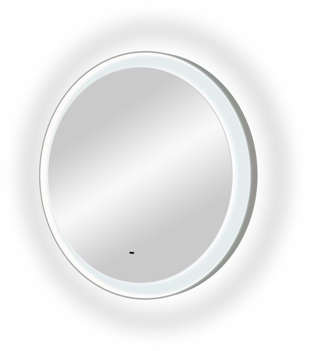Зеркало круглое STWORKI Гриндстед 80 белое, с подсветкой ЗЛП2157 - 6