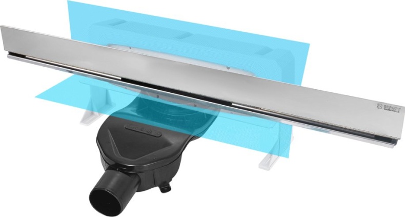 Душевой лоток Berges Wasserhaus Wall 60 см 091156 - 0