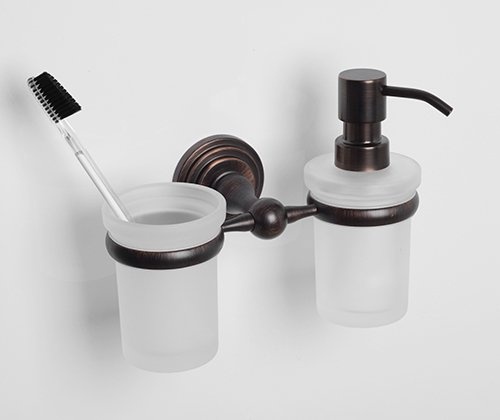 Дозатор Wasserkraft Isar K-7389 со стаканом - 1