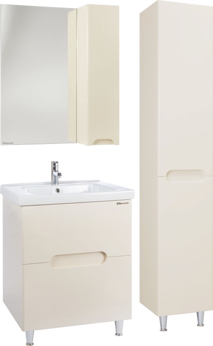 Тумба для комплекта Bellezza Андрэа 65 бежевая 4639010110070 - 2