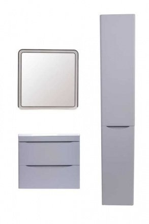 Тумба под раковину Style Line Бергамо мини 60 Люкс Plus, серый  СС-00002317 - 4