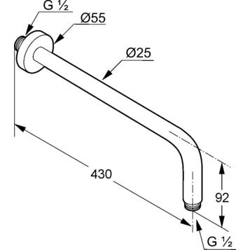 Душевой комплект Kludi Bozz 7 в 1 386400576 - 3