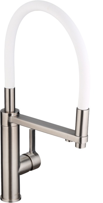 Смеситель для кухни Swedbe Selene Plus белый, нержавеющая сталь  8641 - 0