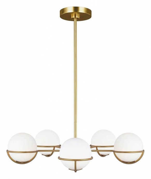 Люстра на штанге Feiss Apollo FE-APOLLO5-BB - 0