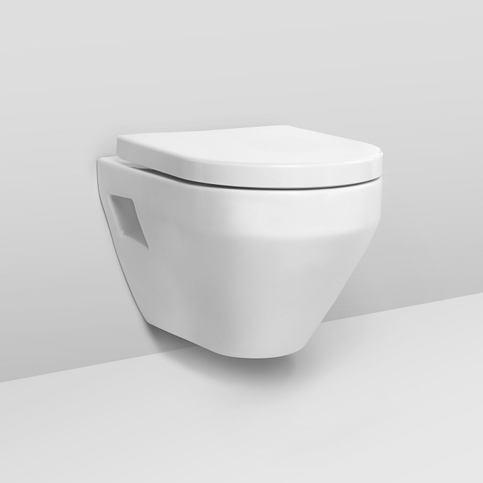 Подвесной унитаз Am.Pm Spirit V2.0 C701738WH без сиденья - 3