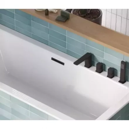 Слив-перелив Excellent Heaven черный матовый ARIN.FLOW.BL - 1