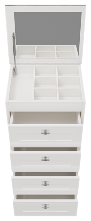 Комод Misty Марта 50 белый глянцевый П-Мрт12050-014Я - 2