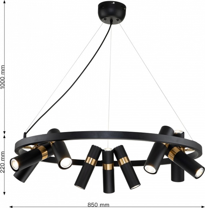 Подвесная люстра Favourite Light point 2997-9P - 5