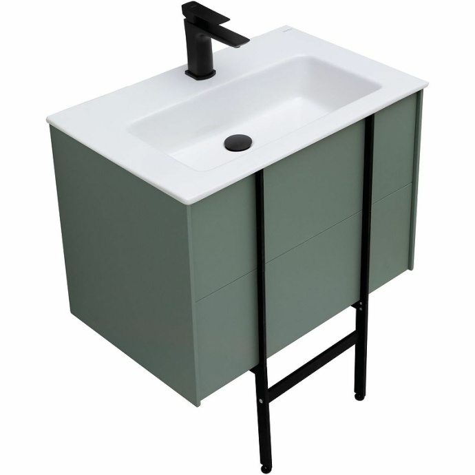 Тумба под раковину Allen Brau Reality 70 серо - зеленый матовый 1.32004.CGM - 10