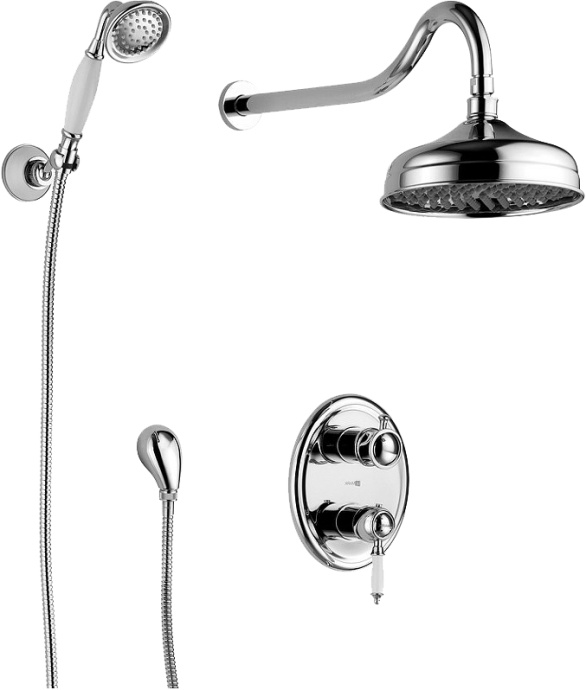 Душевой комплект Lemark Villa LM4829C , хром - 0